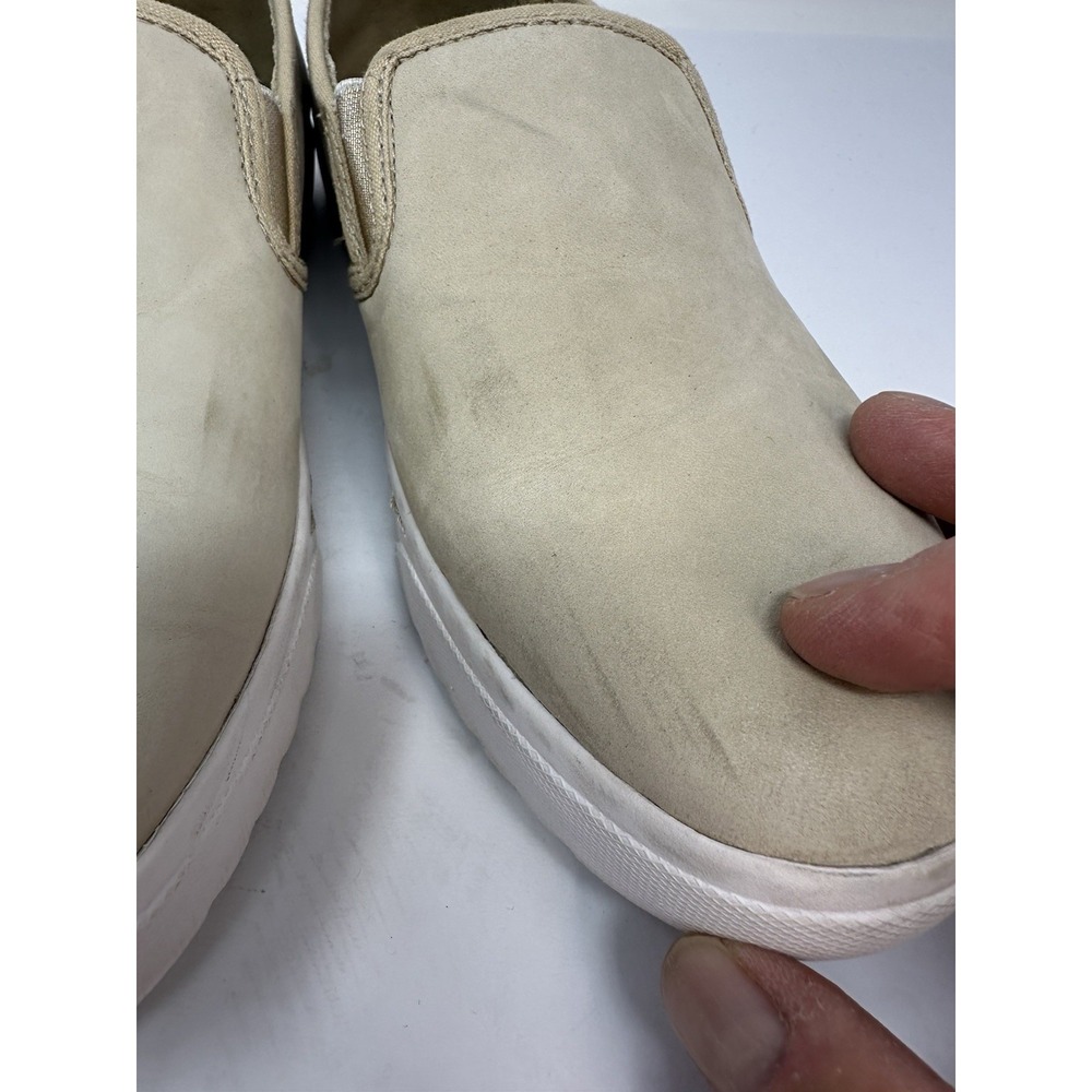 SOREL Campsneak Slip On Sneakers Womens Size 10 Oatmeal Tan Suede NL3183-241 - Picture 11 of 11